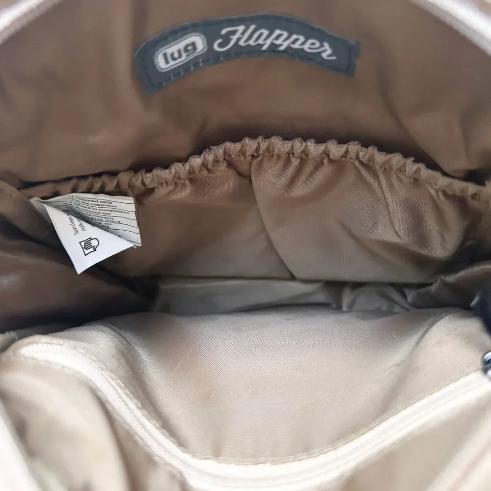 Lug Flapper SE Convertible Crossbody Tan Bag - Picture 13 of 16